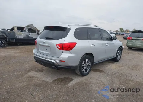 2019 Nissan Pathfinder Sv z USA, uszkodzony, nr VIN 5N1DR2MN0KC628890